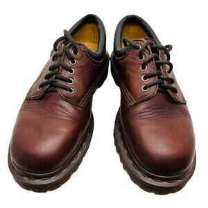 Vintage Doc Martens Brown Lace Up Leather Oxford 5-Eye Lace Up Shoe Size 4